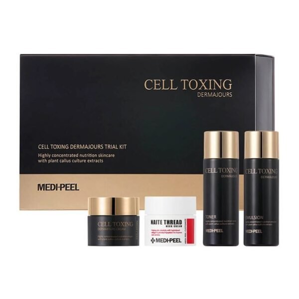 MEDI-PEEL CELL TOXING DERMAJOURS TRIAL KIT – JAUNINAMOSIOS KOSMETIKOS MINI RINKINYS