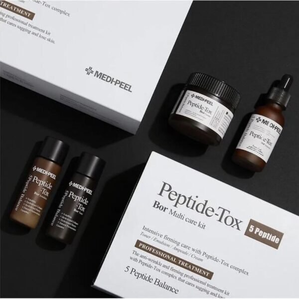 MEDI-PEEL PEPTIDE-TOX BOR MULTI CARE KIT – KOSMETIKOS SU PEPTIDAIS RINKINYS