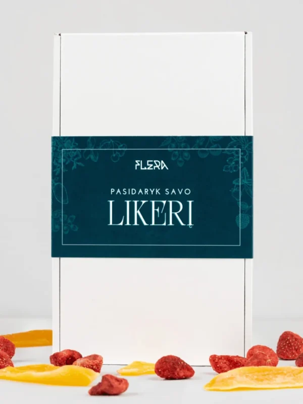 Mango-Braškė. Likeris. Pasidaryk pats.
