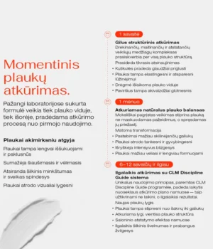 Atstatantis ir maitinantis plaukų kaukių rinkinys CELEMI