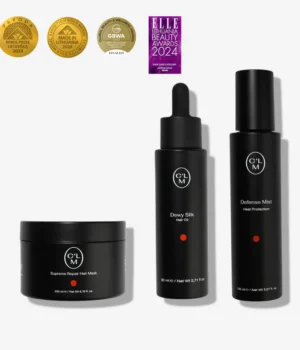 Plaukus apsaugantis nuo karščio ir žvilgesio suteikiantis rinkinys CELEMI