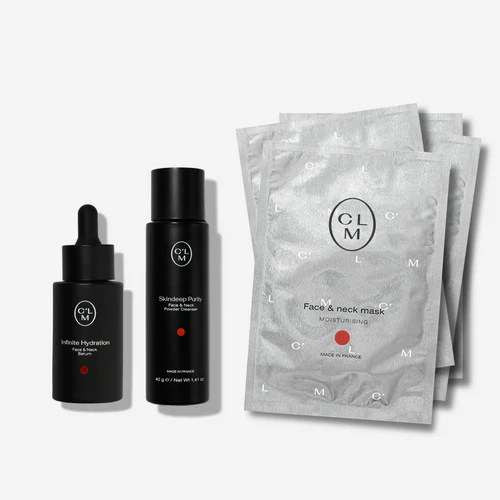 Švelniai valantis ir intensyviai drėkinantis rinkinys veidui ir kaklui CELEMI