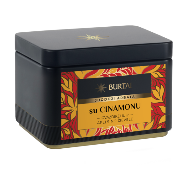 JUODOJI ARBATA SU CINAMONU