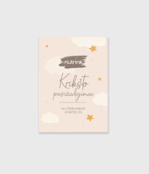 Nutrinamos kortelės “Krikšto pasižadėjimai”