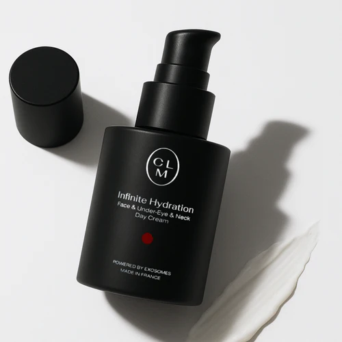 CLM Infinite Hydration veido, paakių ir kaklo kremo, gua sha ir maišelio rinkinys CELEMI