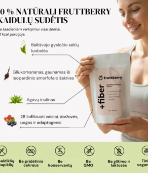 Skaidulų rinkinys DOVANA | fruttberry