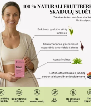 Skaidulų rinkinys DOVANA | fruttberry