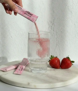 Maisto papildas fruttberry +fiber skaidulų mišinys su uogomis – 30 vnt porcijų