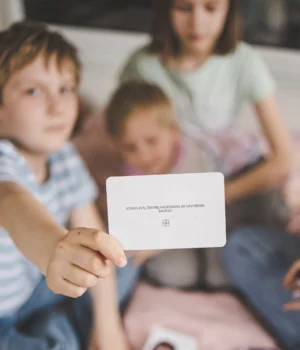 Rinkinys pokalbiams su vaikais | Pokalbių Gidas