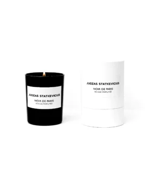 Juozas Statkevicius riboto leidimo kvepianti žvakė NOIR DE PARIS