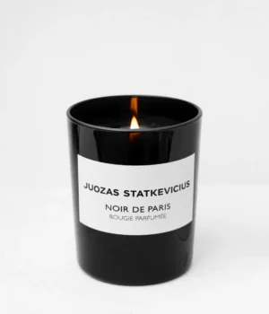 Juozas Statkevicius riboto leidimo kvepianti žvakė NOIR DE PARIS