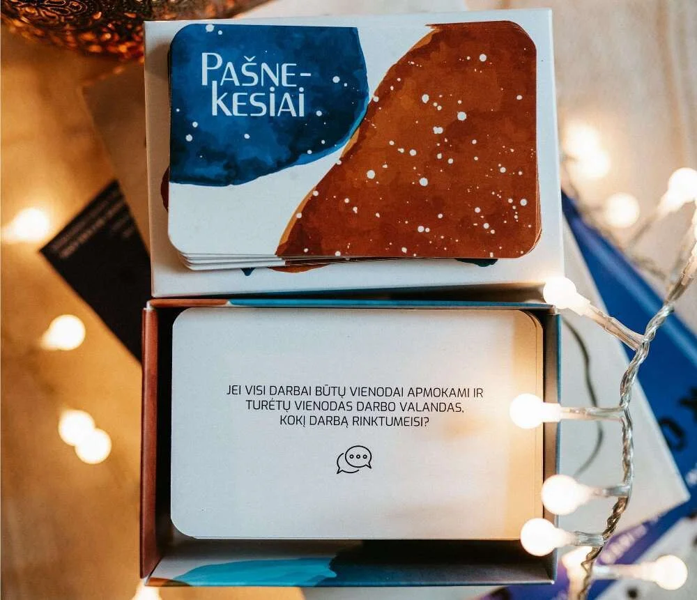 Žaidimų draugams ir poroms rinkinys | Pokalbių Gidas