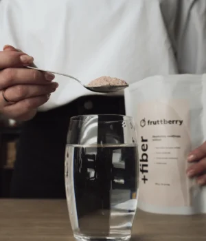 fruttberry skaidulinių medžiagų mišinys +fiber, 250 g