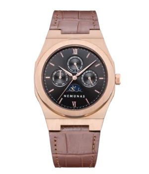 NEMUNAS „VIESULAS“ JUODAS, ROŽINIO AUKSO - AUTOMATINIS