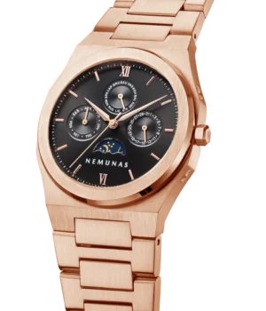 NEMUNAS „PERKŪNAS“ JUODAS, ROŽINIO AUKSO - AUTOMATINIS