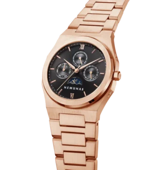 NEMUNAS „PERKŪNAS“ JUODAS, ROŽINIO AUKSO - AUTOMATINIS