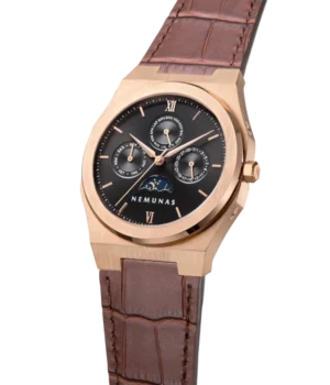 NEMUNAS „VIESULAS“ JUODAS, ROŽINIO AUKSO - AUTOMATINIS