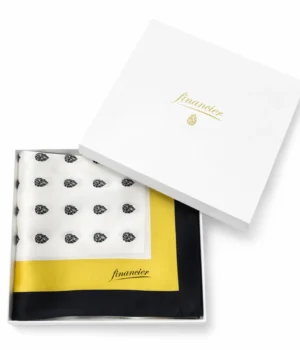 Šilkinė skarelė Financier Gold