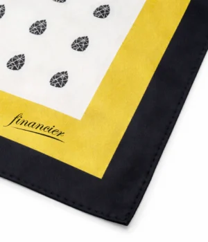 Šilkinė skarelė Financier Gold