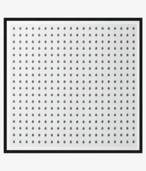 Šilkinė skarelė Financier Silver