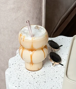 Stiklinė BUBBLE SANTORINI LONG 400ml