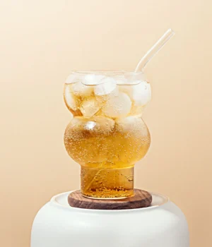 Stiklinė BUBBLE SANTORINI LONG 400ml