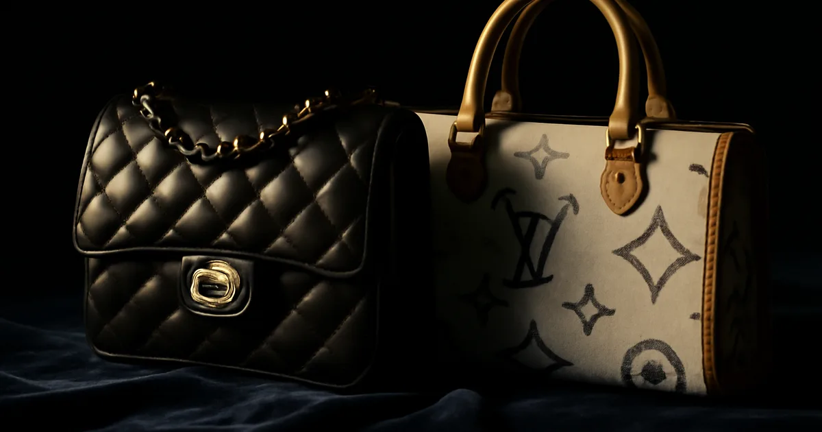 Du ikoniniai dizainerių rankiniai, atstovaujantys it-krepšio atgimimo tendencijai prabangios mados dovanose 2025–26