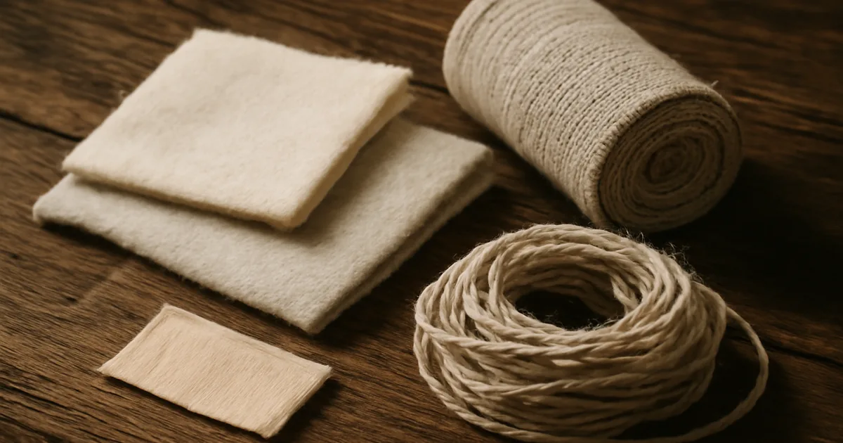 Tvarių mados medžiagų pavyzdžiai: ekologiška medvilnė, kanapė ir perdirbti audiniai, kuriuos naudoja vietiniai mados prekių ženklai