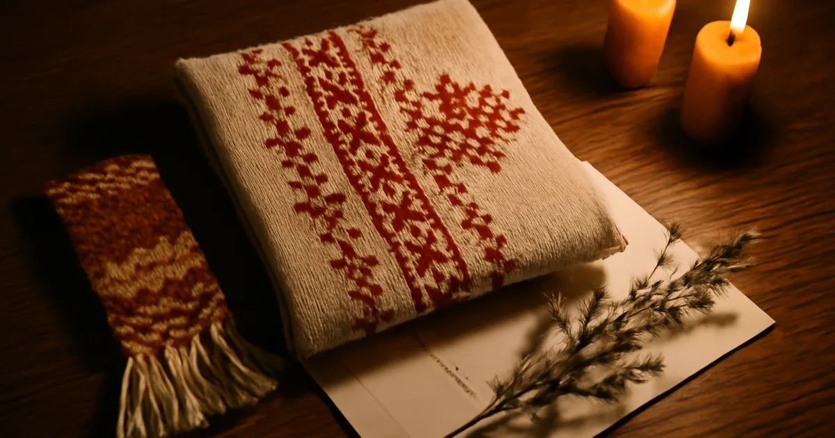 Artisanal Baltic textile gifts and fashion items sourced at Fashion Waves Latvia European Fabric Expo