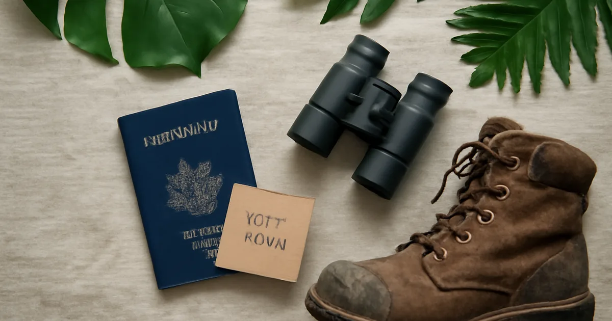 Nuotykių kelionės reikmenys su dovanų kortele – puikus rinkinys nuotykių dovanojimui pradėti